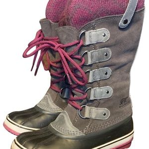 Sorel "Joan of Arctic" Knit Weather Boot
